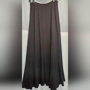 J. Jill Classic Black Maxi Skirt